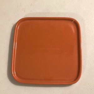 Michael Graves 7” square terra cotta plate